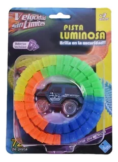 Pista Circular con Auto a Pila 60pz Art. VP2407