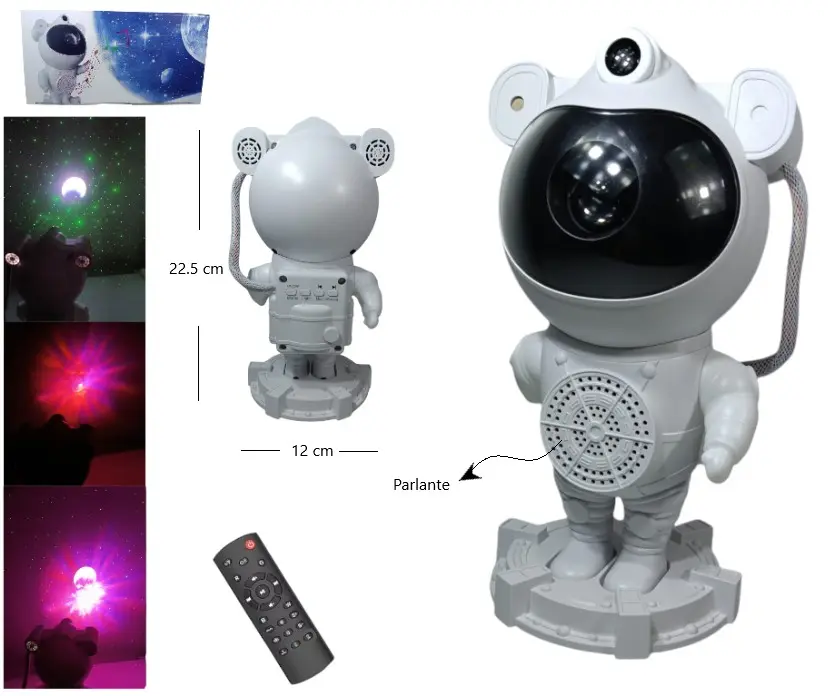 [ITTW007] Proyector Astronauta Estrellas Art. 21014