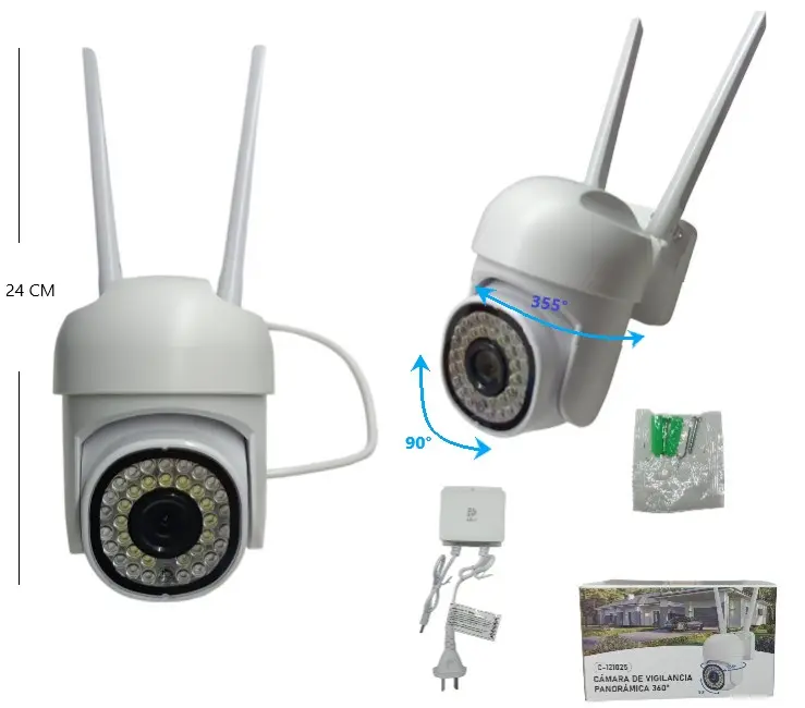 [ITC121025] Camara panoramica 360 Time Wifi Art. 121025