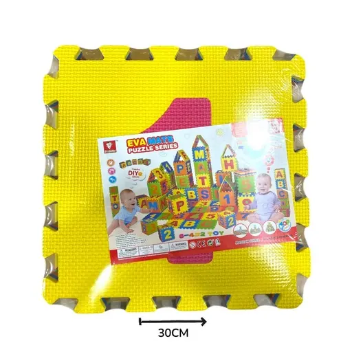 Rompecabezas Goma Eva Numeros Art. 623444