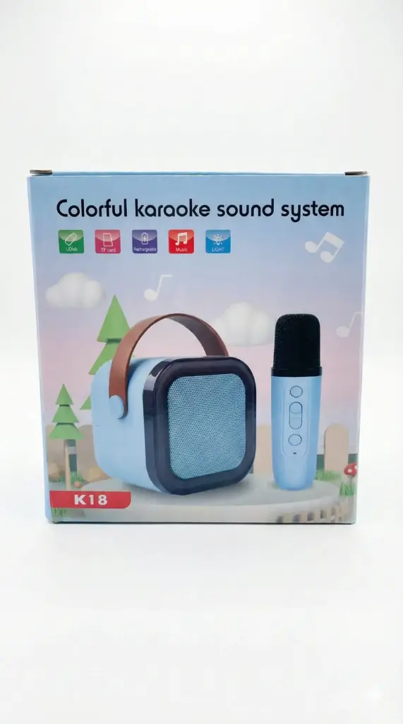 [ITK18] Parlante 3" Karaoke c/microfono Art. k18