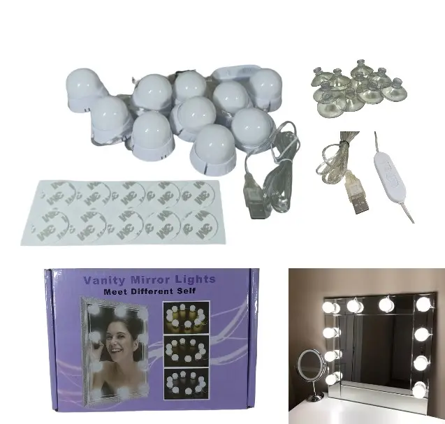 Foco Led Para Espejo USB