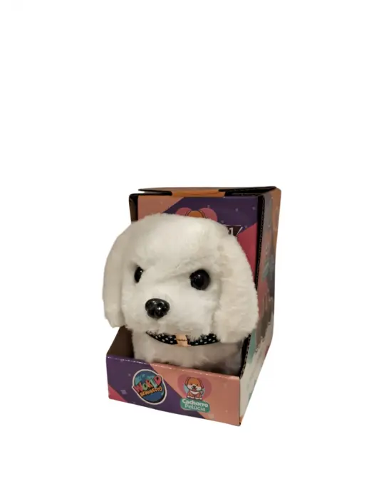 Perrito de Peluche en Caja Camina y Olfatea Art. 3333