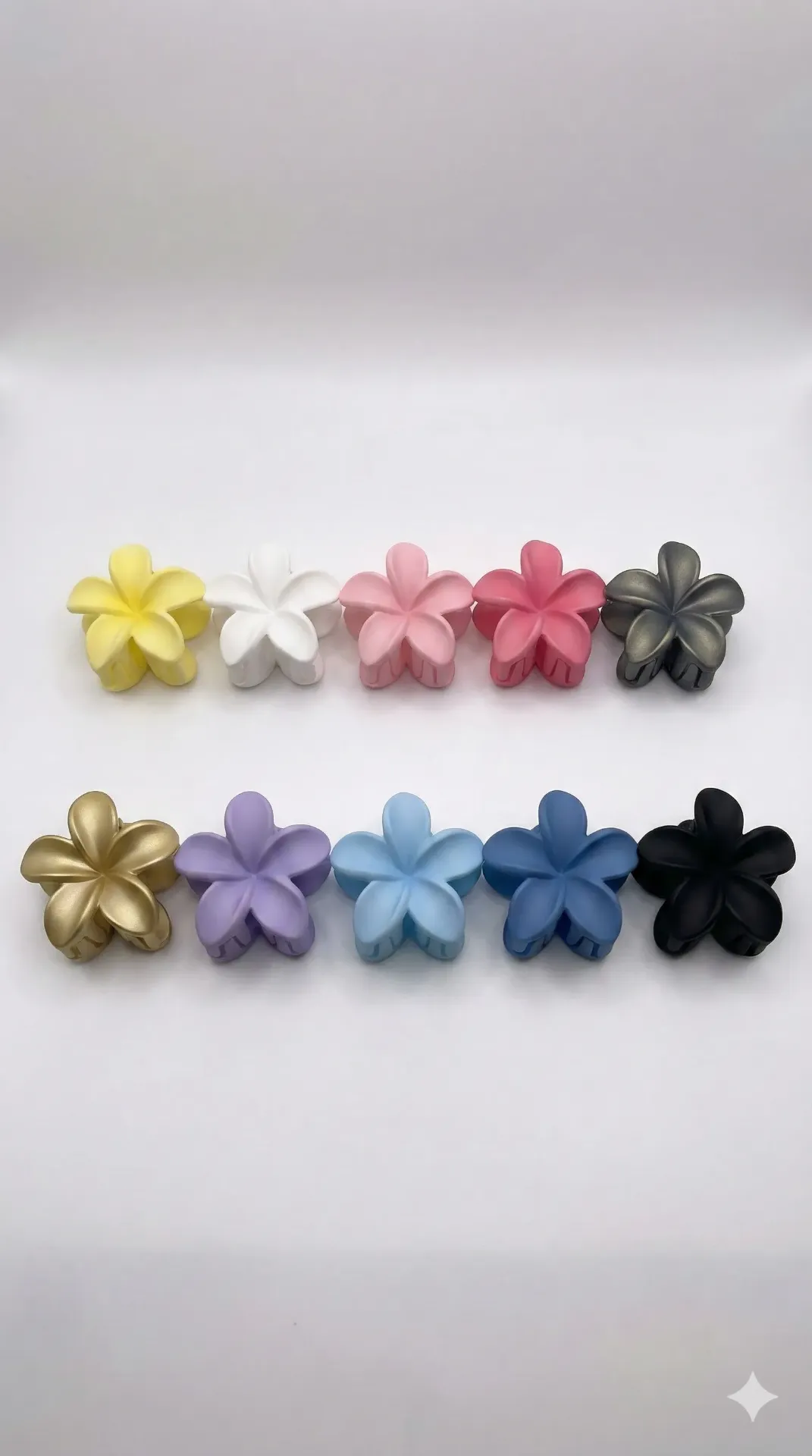 Broche de Pelo Flor Mediana x12 Art. 30881