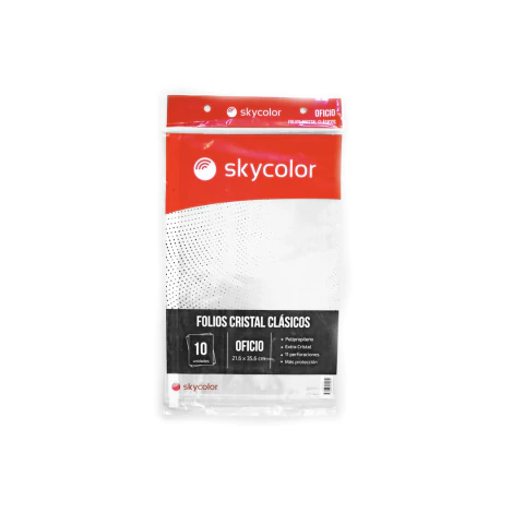 Folio Reforzado Oficio x100u SkyColor Art.  FFOF10100