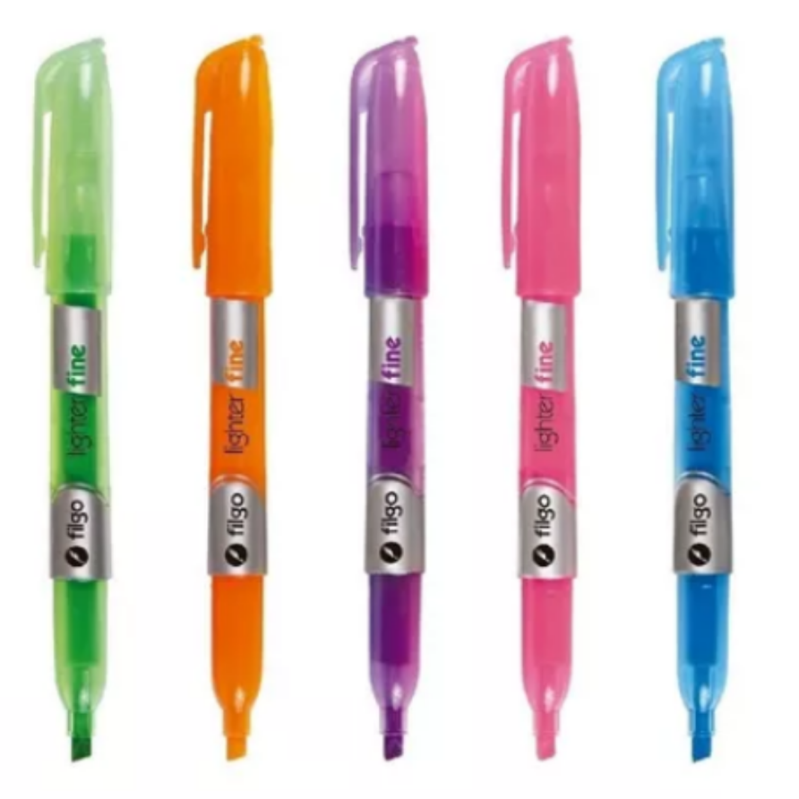 Resaltador Fino Filgo Fluo