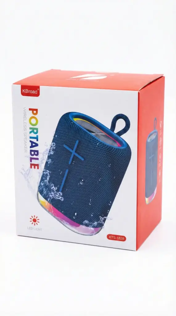 Parlante Portable Fabric Waterproof Art. 1828