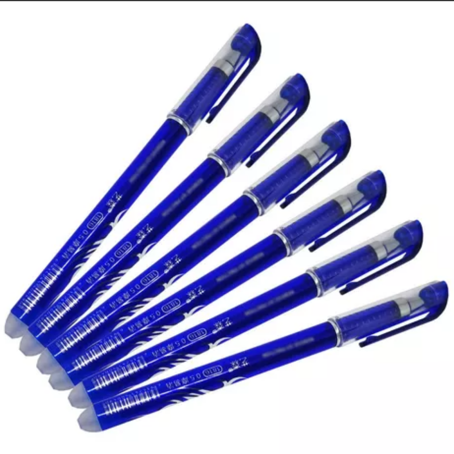 Lapicera Azul/Negra Borrable