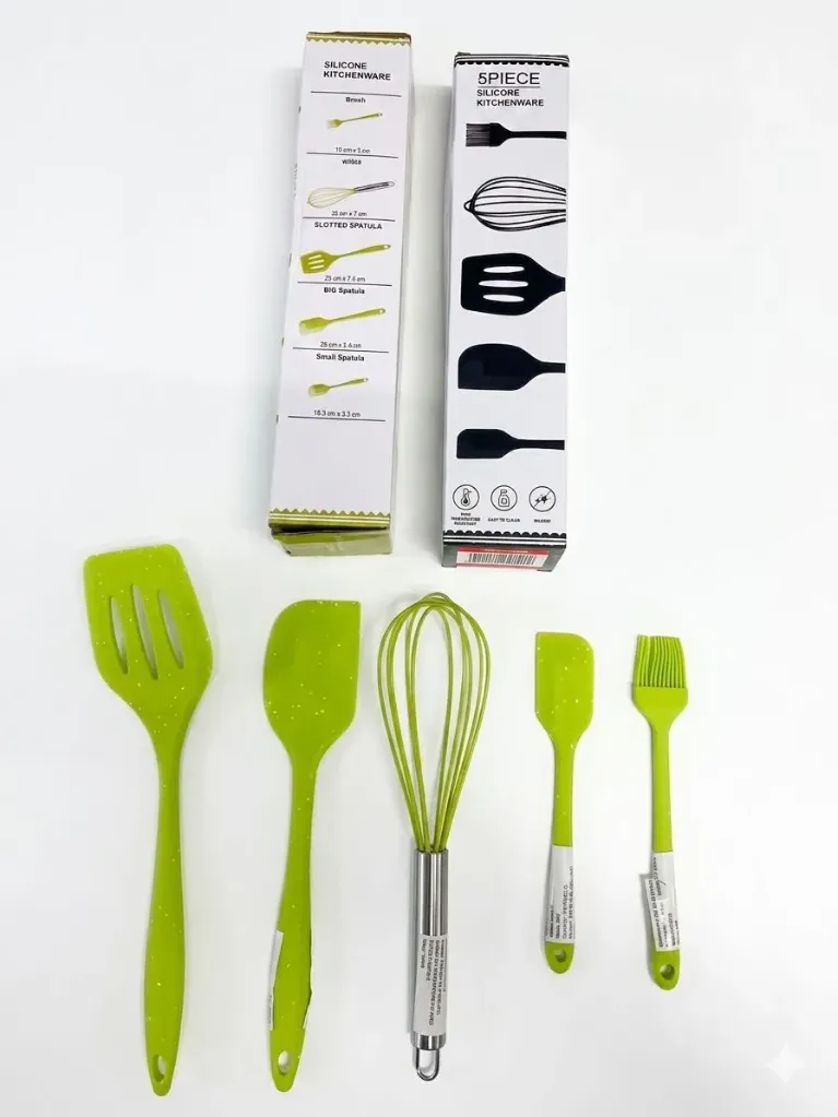 Set de Utensillos de Cocina de Silicona