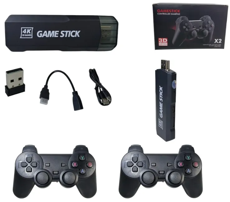 Consola de Videojegos Stck x2 Joystick Art. 3D Games