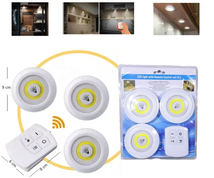 Luces inalambricas de Placar x3 Art. 83069