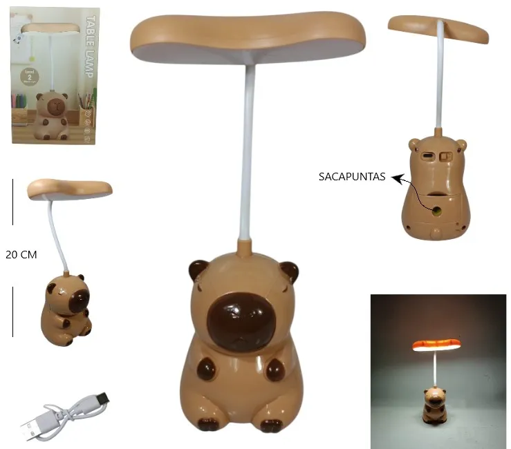 Velador Capybara c Sacapntas Art. 83065