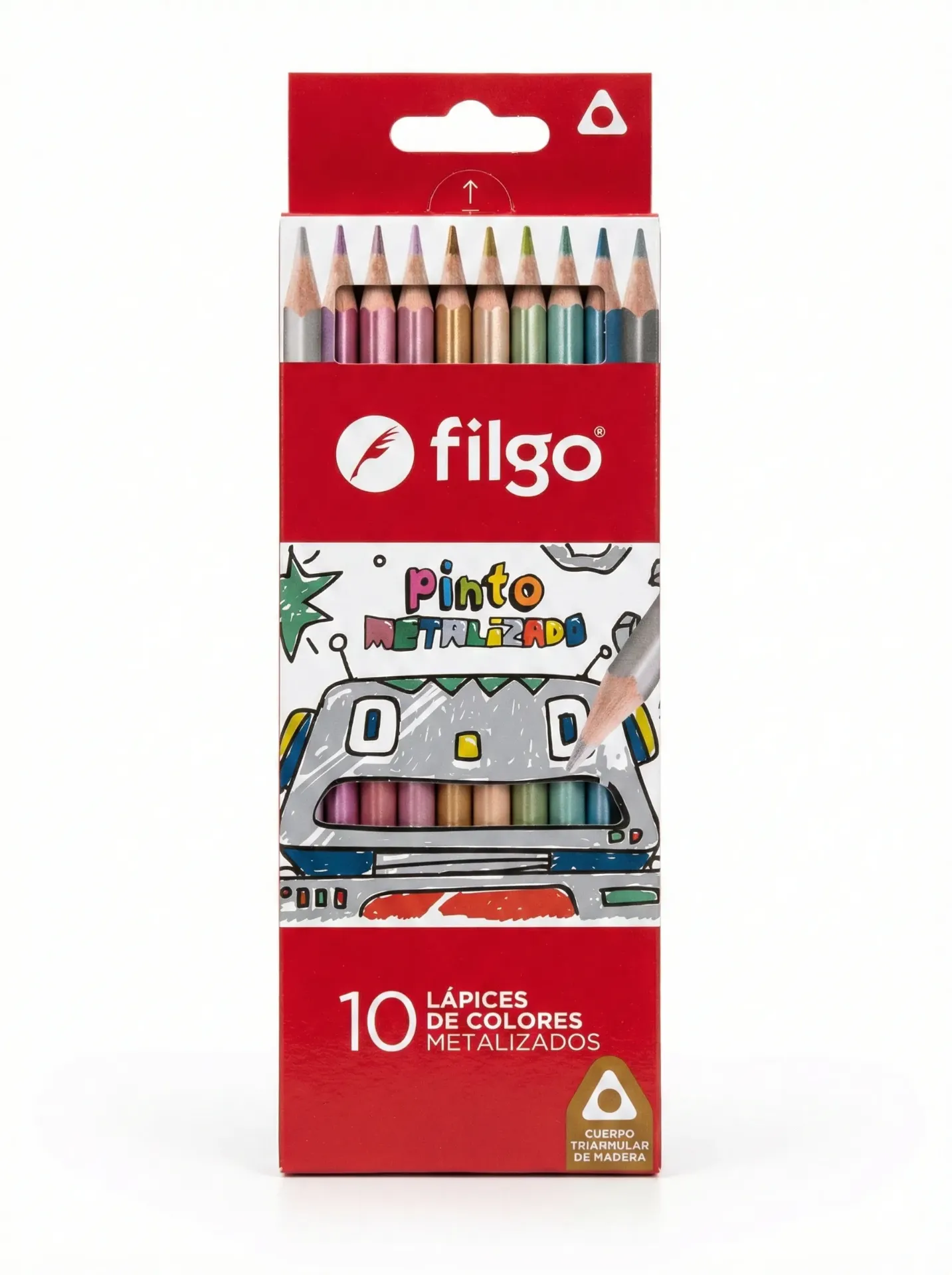 Lapices Filgo Metalizados x10