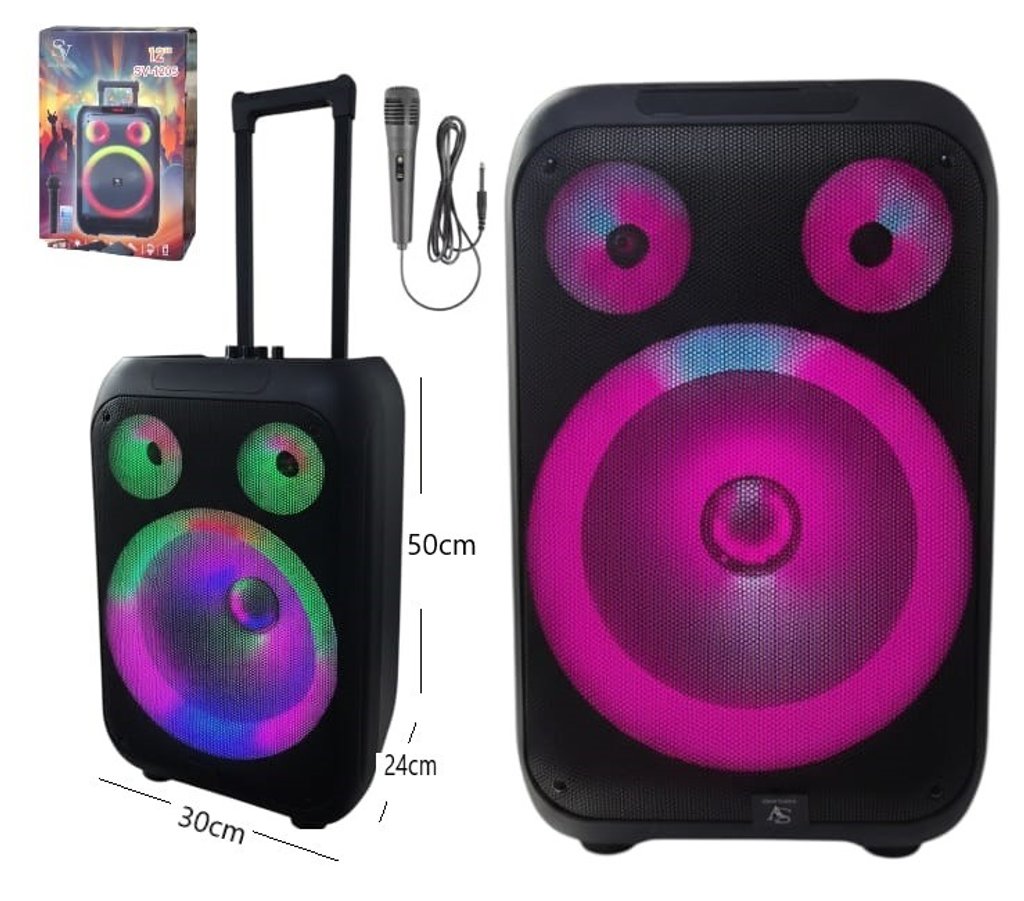 Parlante de 12" Karaoke Star Vision Art. 1205