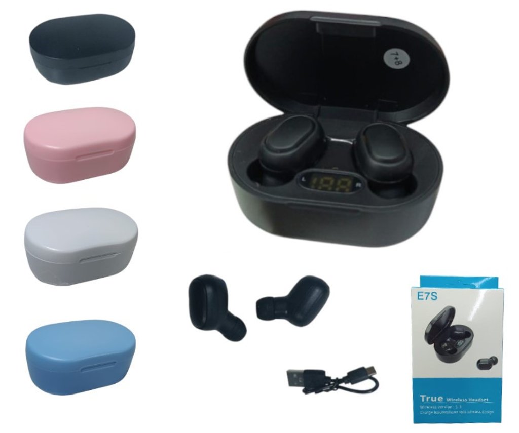 AURICULAR E6S BT CON VISOR (NEGRO)