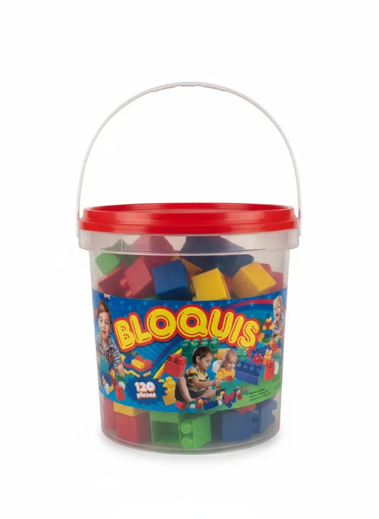 Balde de bloques 120pcs