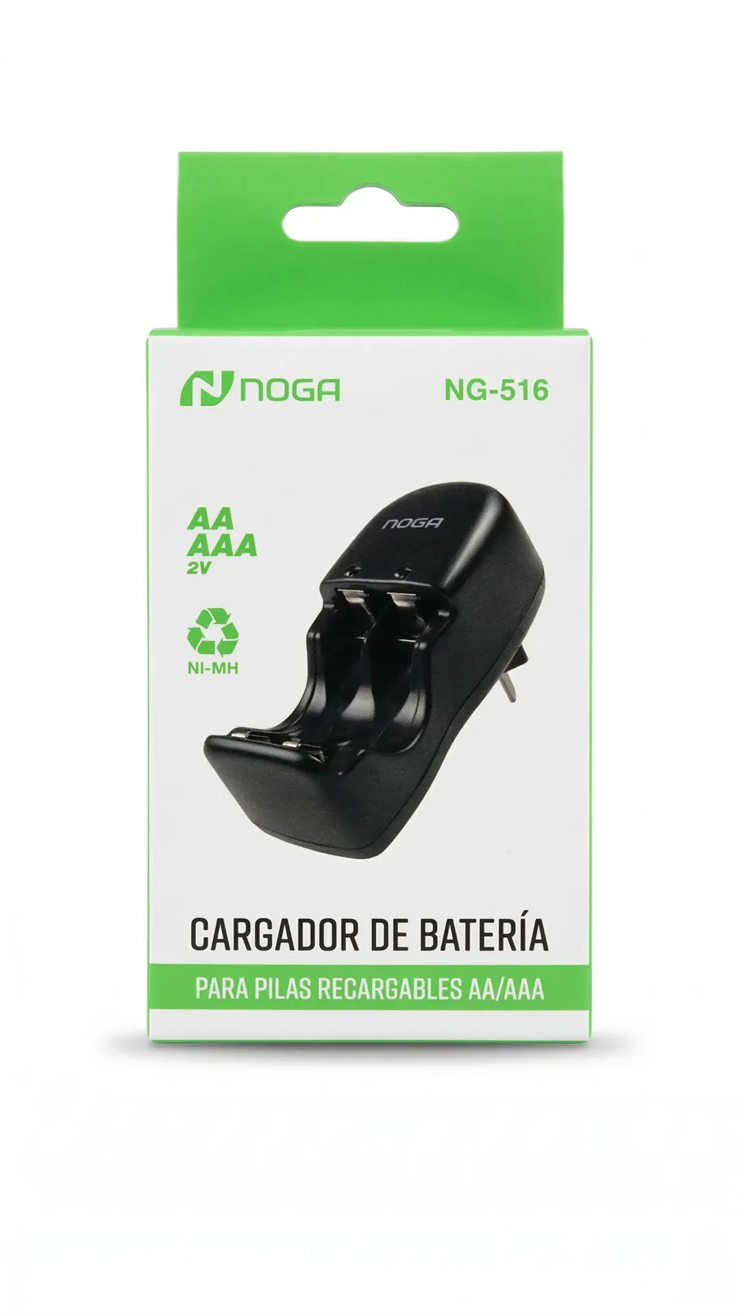 Cargador de Pilas Recargable Noga