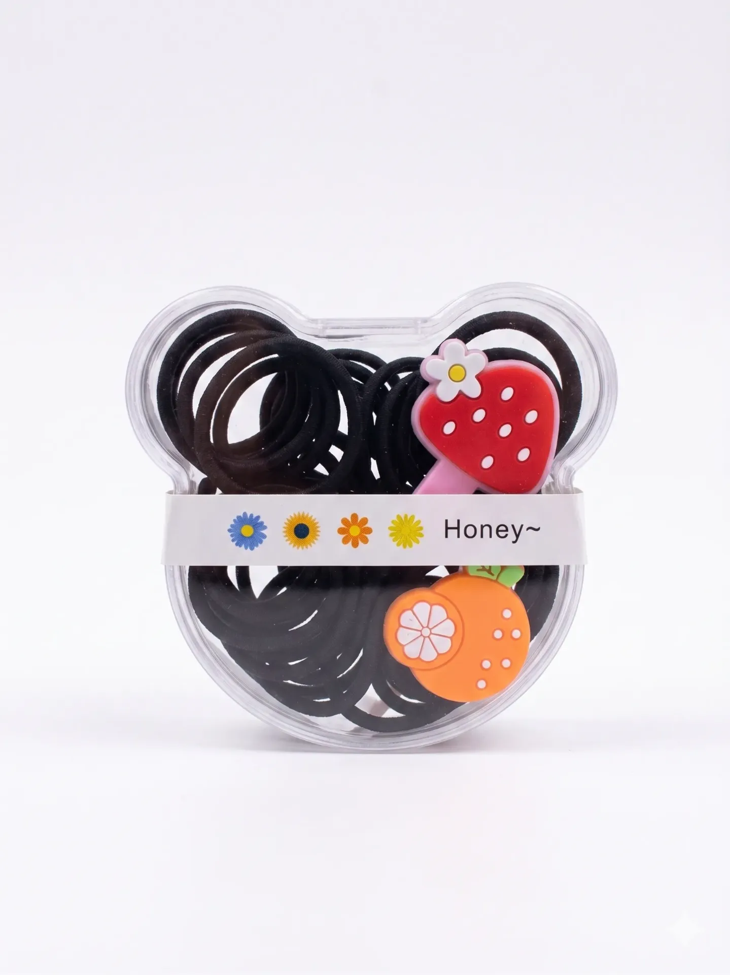 [ZLEZLEBCA3701] Gomitas elasticas y hebillas cajita mickey art.3701