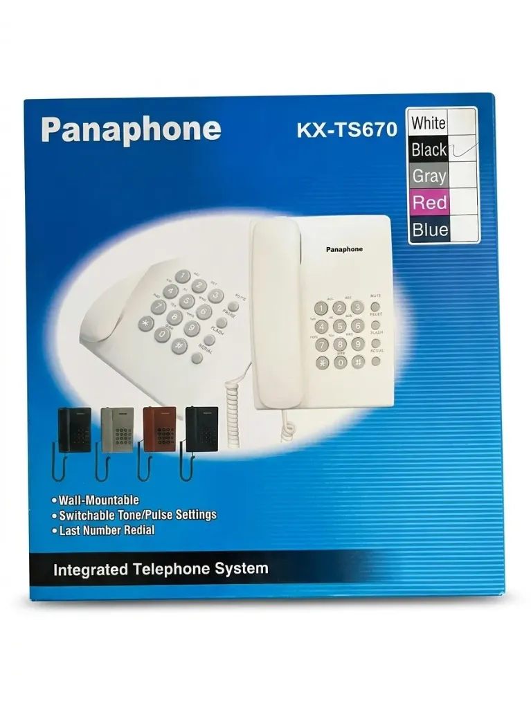 Telefoo fijo Phanapone art.670