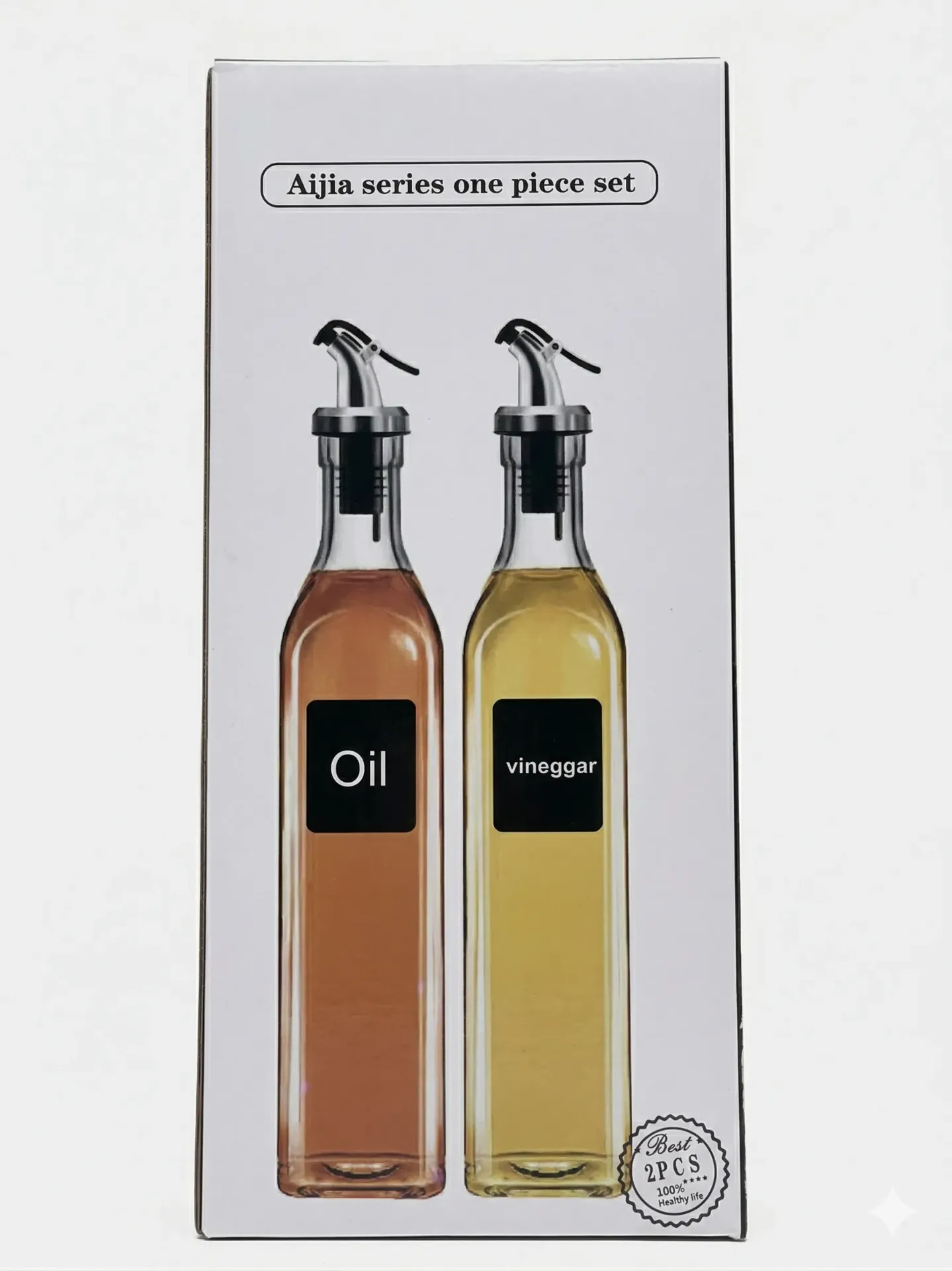 Aceitero Vinagrero de Vidrio Art. 619