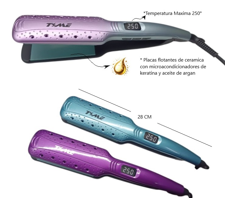 Plancha de pelo con tecnologia de keratina art.113238