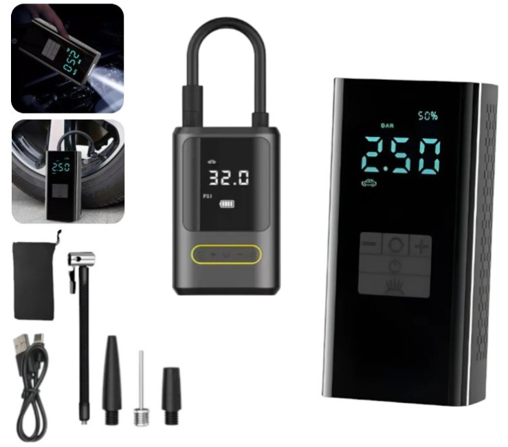 [itJN058] Compresor de aire portatil 4000MAH art.3668