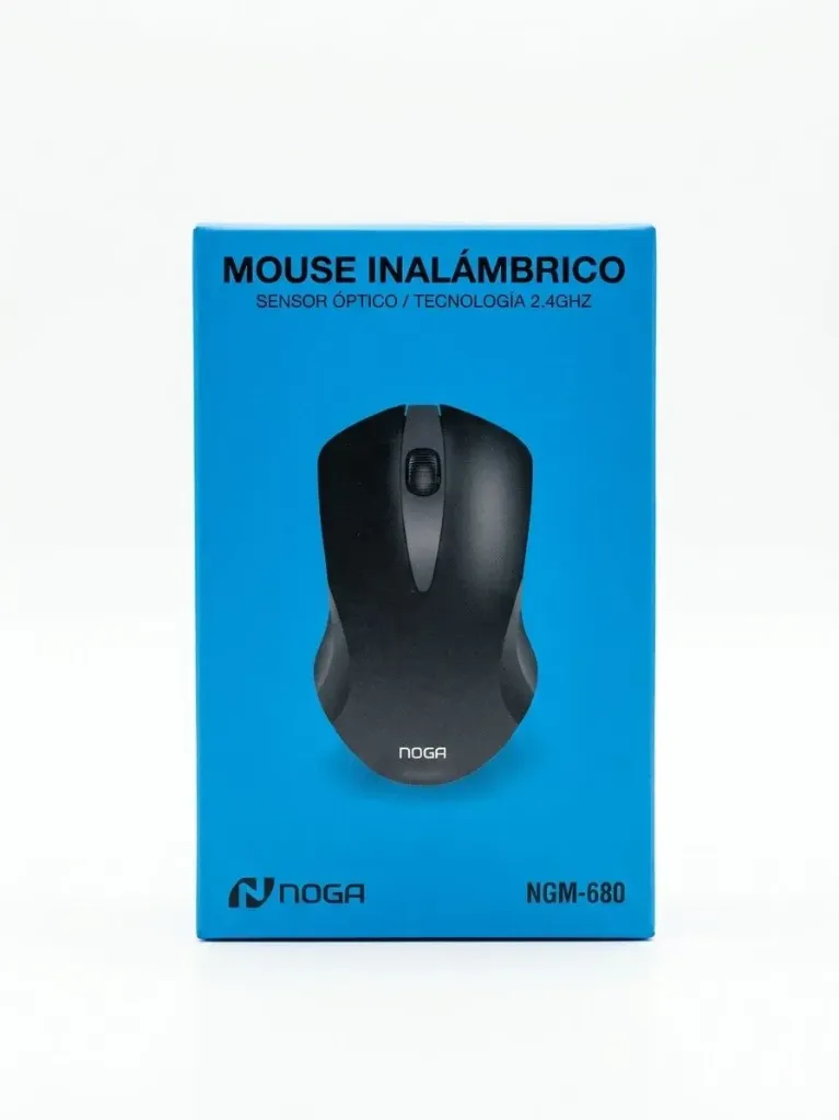 Mouse Inalambrico Ergonomico Noga art.680
