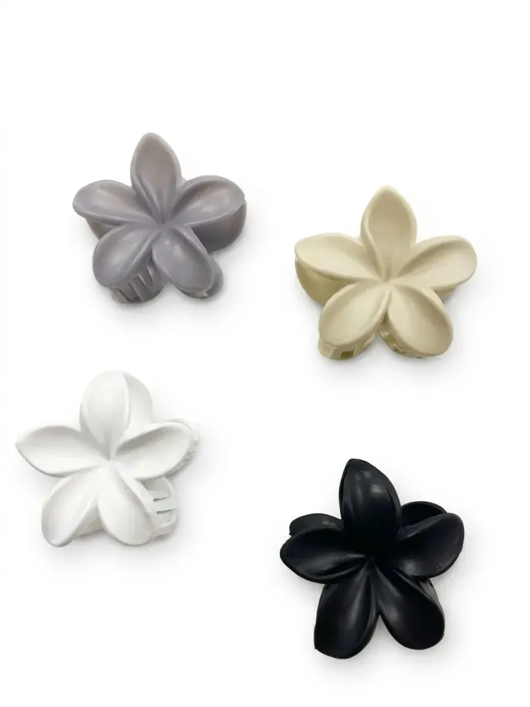 [MGBR0001] Broche de Pelo Flor Hawai