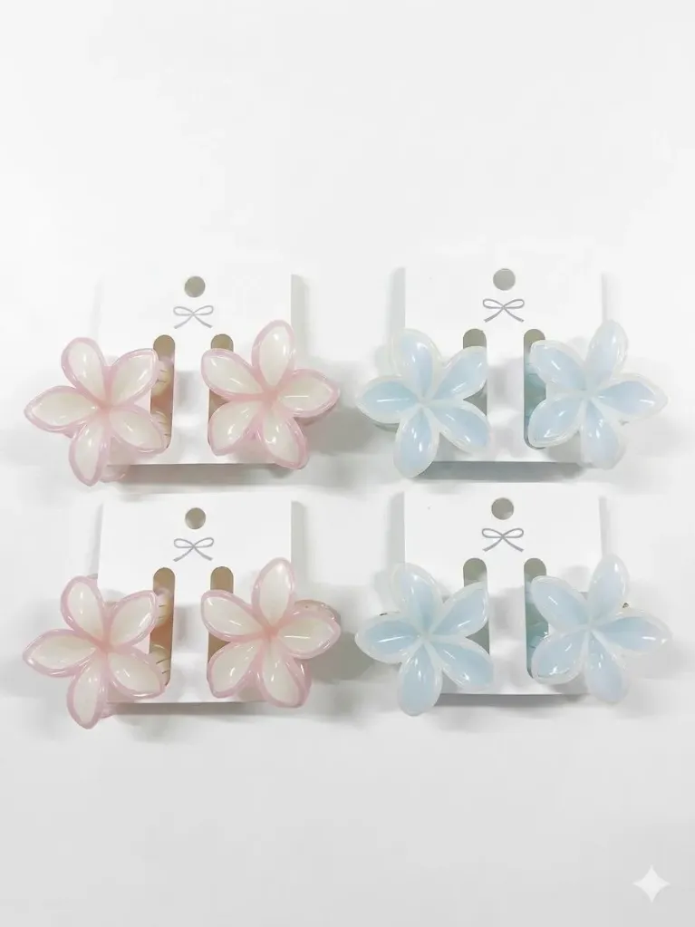 Broche de Pelo Flor Hawai x2 Art. 12