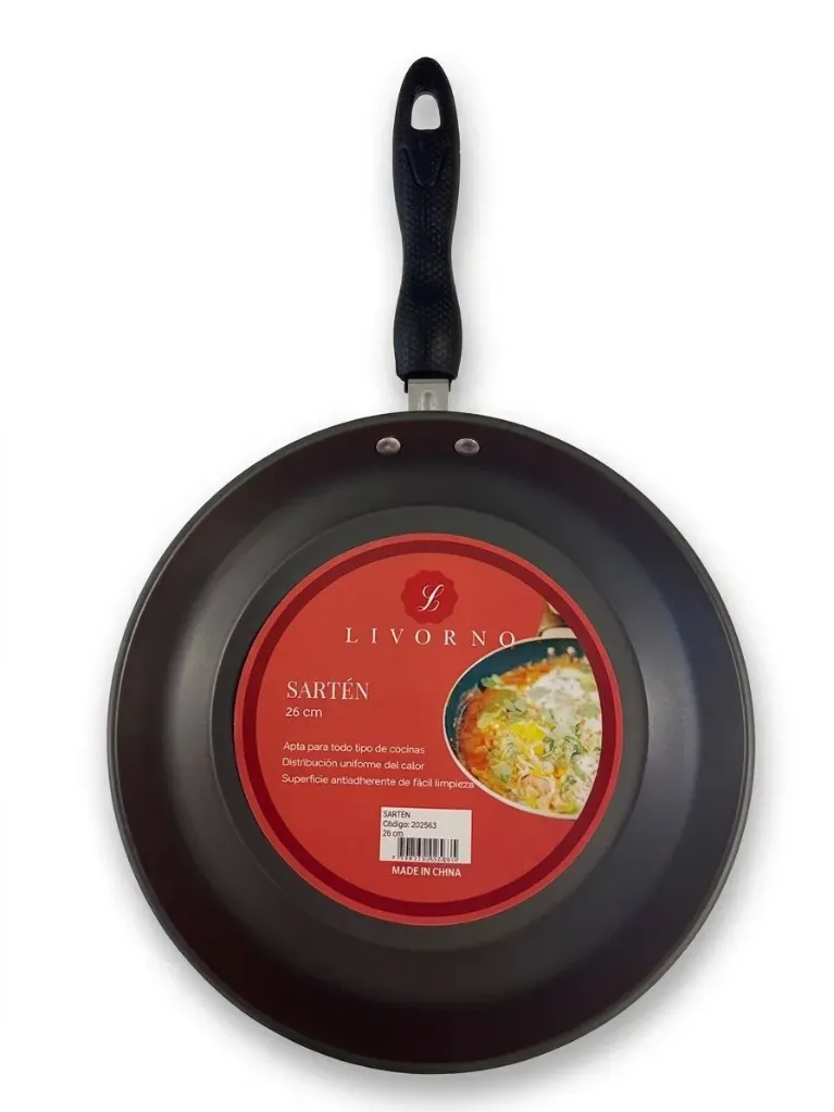[cy5635] Sarten de Teflon 26cm art.263