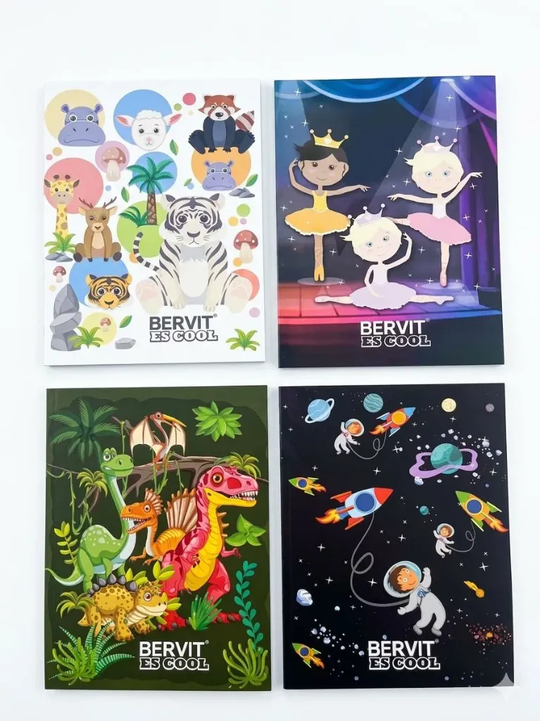Cuaderno N°1 T/F Bervit x24