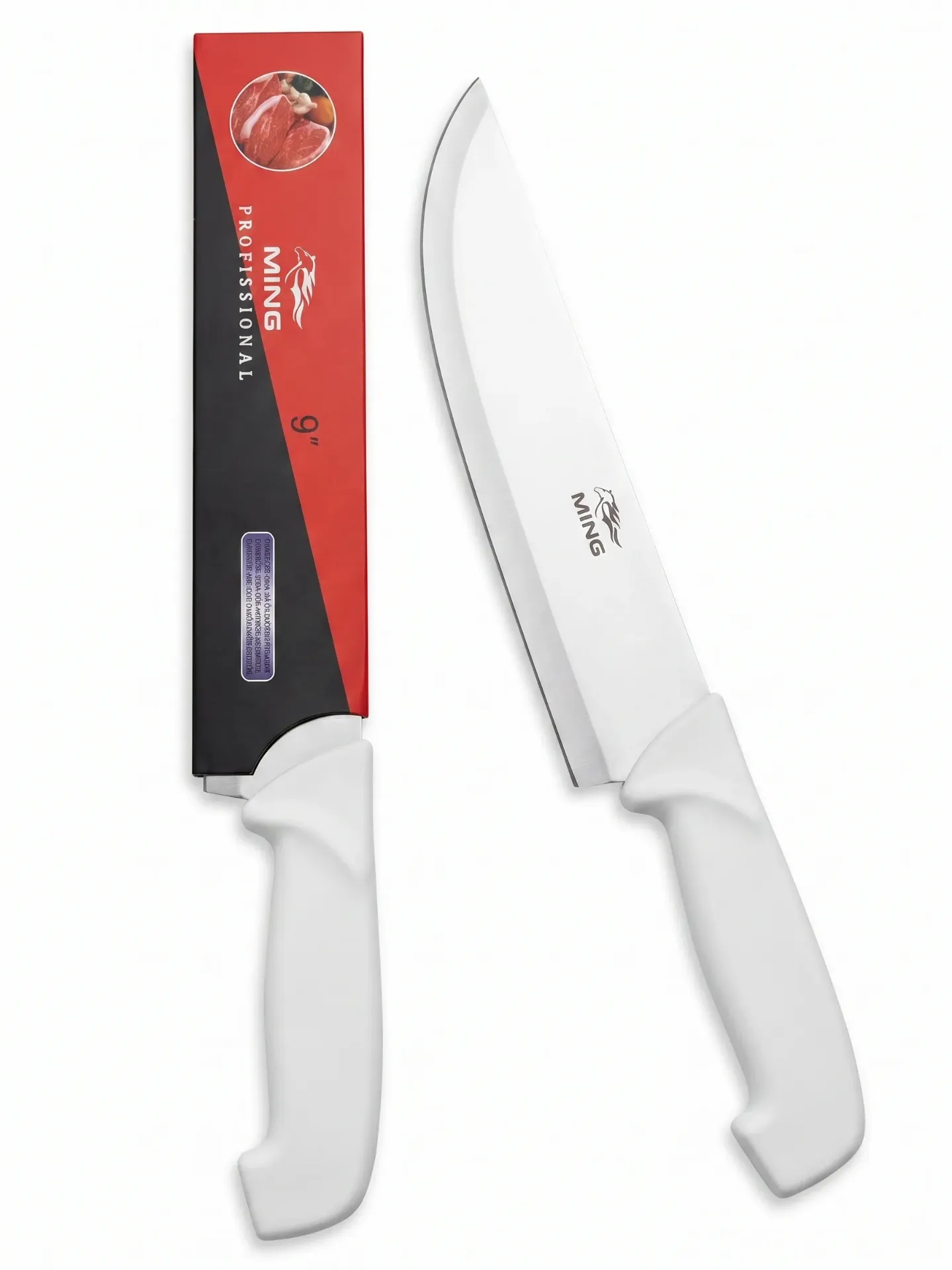 Cuchilla 9" Mango Blanco Art. 3593