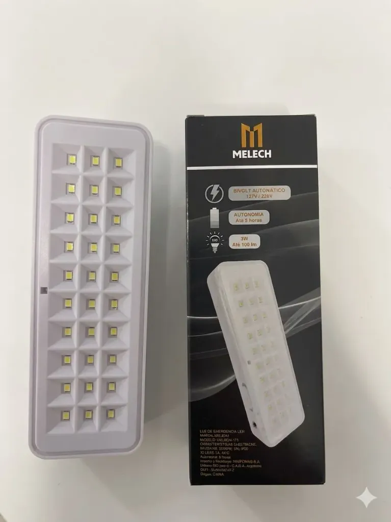 Luz de Emergencia 30 LED 1200 MAH Art. 175