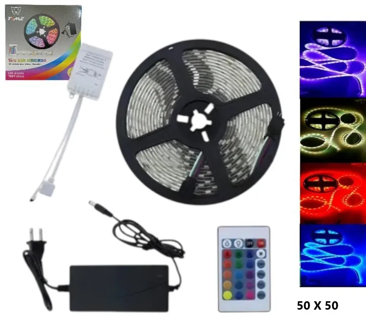 [ITLED9726] Tira Led 5m 50x50 RGB Time Art. 83094