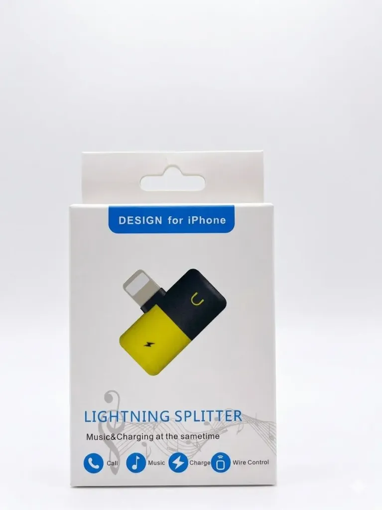 Adaptador Iphone Multi Puerto (Audio/Carga)