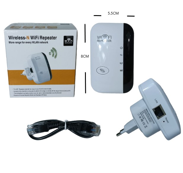 [ITWR03] Repetidor de Wifi 300 mbs Dinax Art. REP-RP4200E