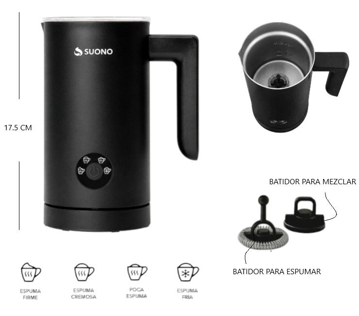 [ITHOG0511] Espumador De Leche 300ML 450W Art.172