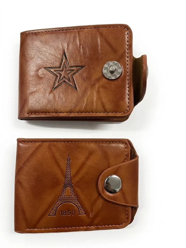 Billetera con diseño Estrella/VIP Hebilla Art. 1102