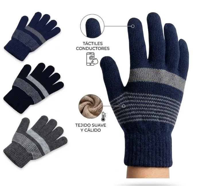 [IT1260] Guantes Tejidos Invierno Art.1260