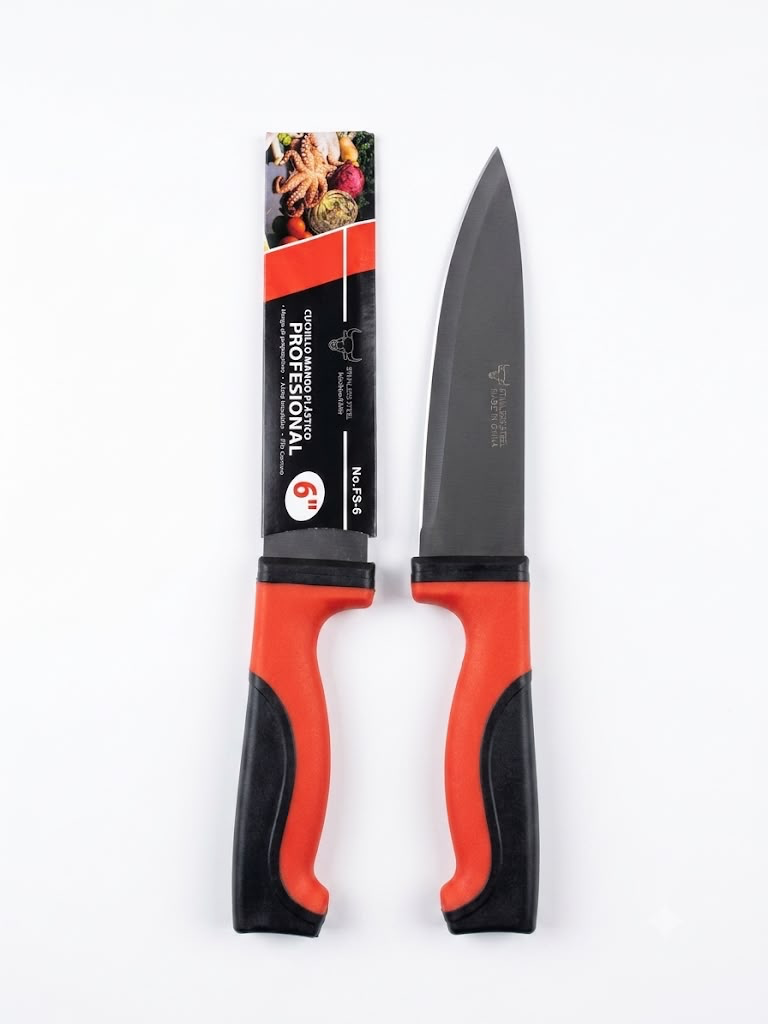 Cuchilla 6" Mango Negro Art. 1240 27C