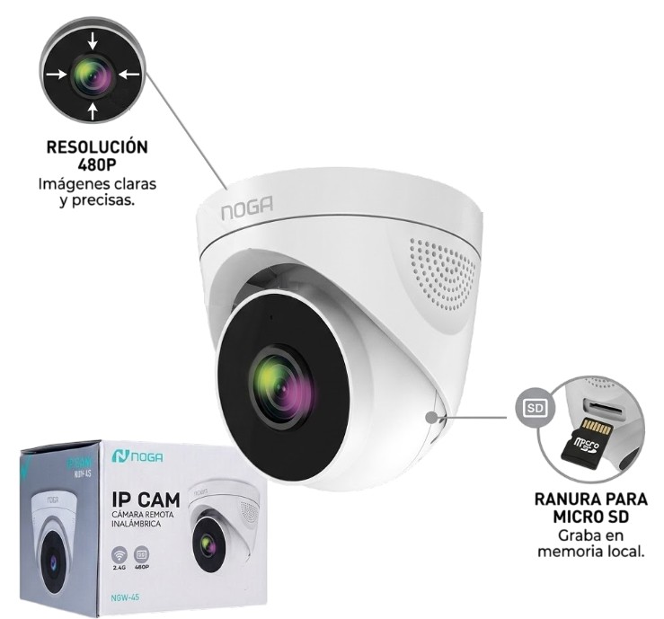[ITNGW45] Camara IP Domo Noga Art. W45