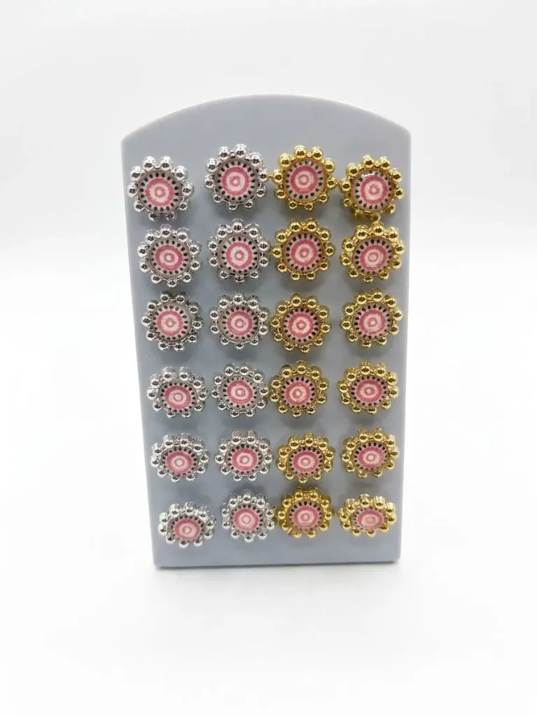 Aros en Blister c/diseño x24 Art. 1803/460