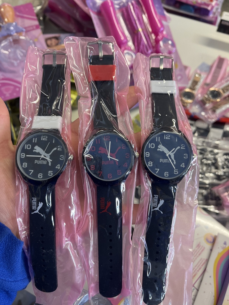 [CTCOS645] Reloj Marcas Malla Goma Art. 645
