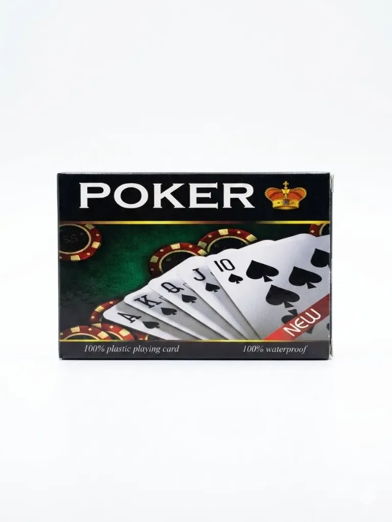 Cartas de Poker en Caja