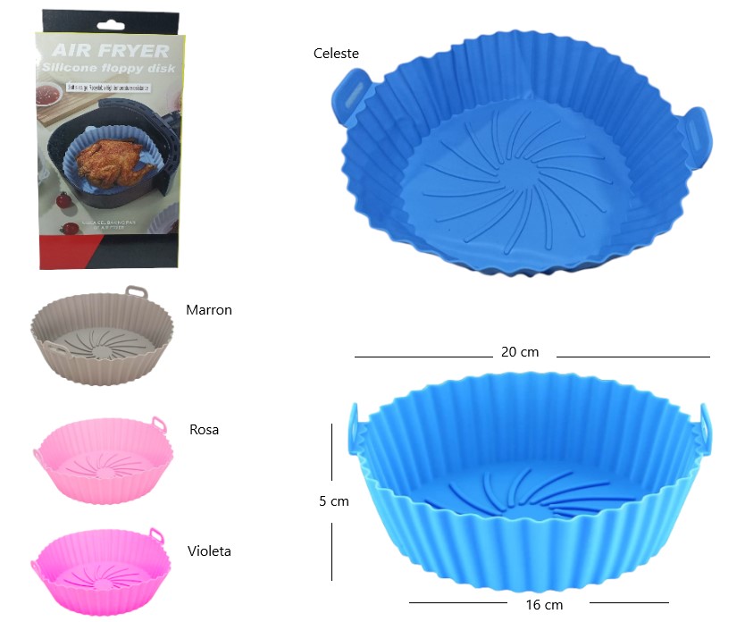 [IT76621] Molde Silicona para Freidora de Aire Art. 76621