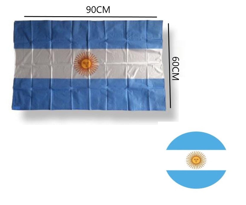 Bandera Mediana 90x60 cm Art. WCF-11