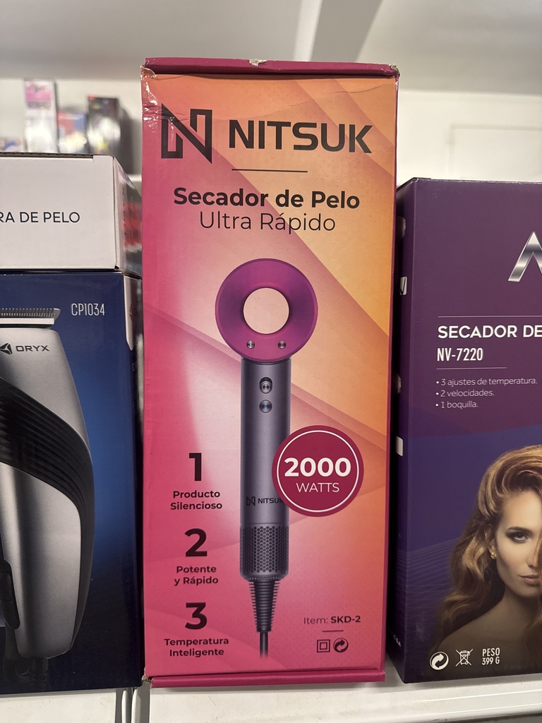 SECADOR DE PELO 2000W NITSUK SKD-2