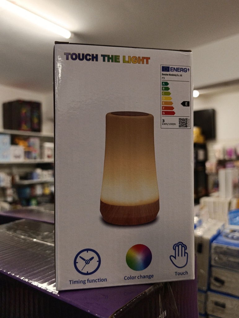 [IT-ILU0110] Lampara led 3 tonos recargable  art.19550