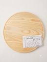 Tabla Pizzera Madera 33CM
