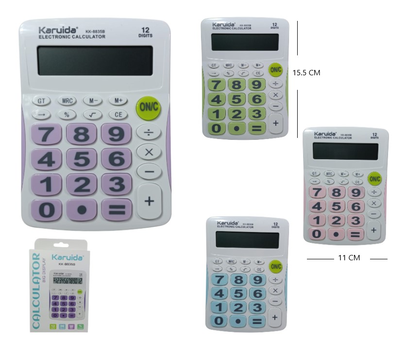 Calculadora 12 Digitos 8835B
